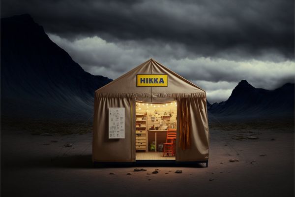 This is what a collaboration between IKEA and Patagonia would look like—according to AI