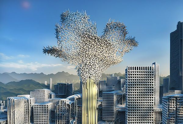 This highly effective “artificial tree” made from algae can clean up the air in big cities