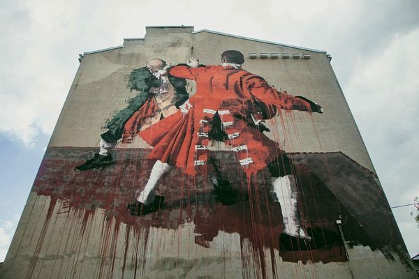 Discover the very best murals in Warsaw
