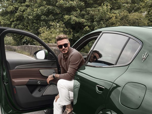 David Beckham designed Maseratis—and boy, he did well!