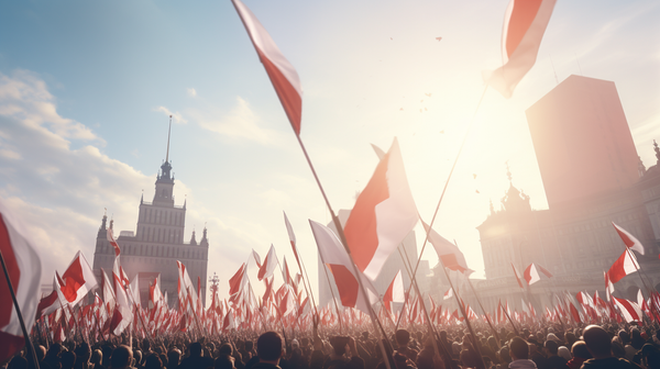 Poland’s rival parties campaign in the same way