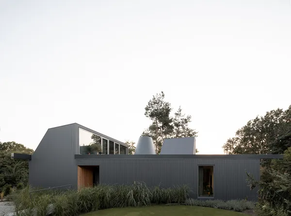 Minimalist summer residence in Poland