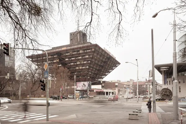 Radio tower in the spirit of brutalism—through the lens of Alexandra Timpau