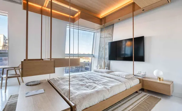 Lots of good furniture fits even a small space | Robotized furniture in Harlem