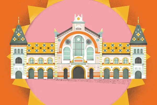 Iconic buildings of Budapest through the eyes of a graphic designer | Evelin Dankó