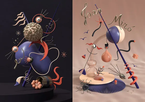 Miró-festmények másképp
