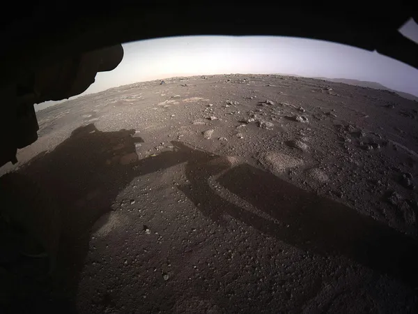 Perseverance's first photos of Mars
