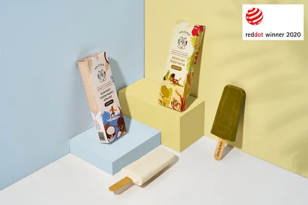 Anjuna Ice Pops packaging wins Red Dot award