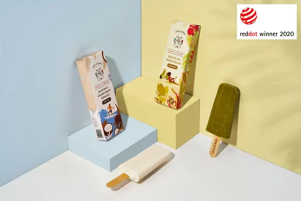 Red Dot-díjat nyert az Anjuna Ice Pops csomagolása