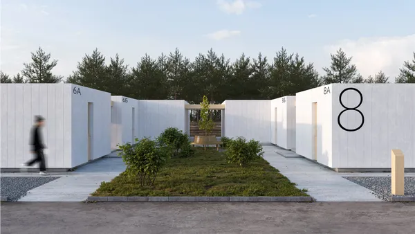 A temporary but dignified shelter for Ukrainian refugees