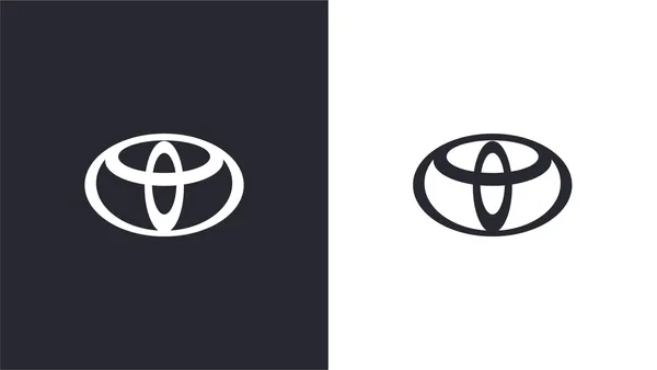 Toyota debuts a new logo
