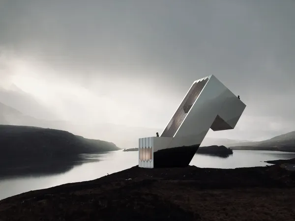 Mini house from a new angle  | Diagonal Dwelling