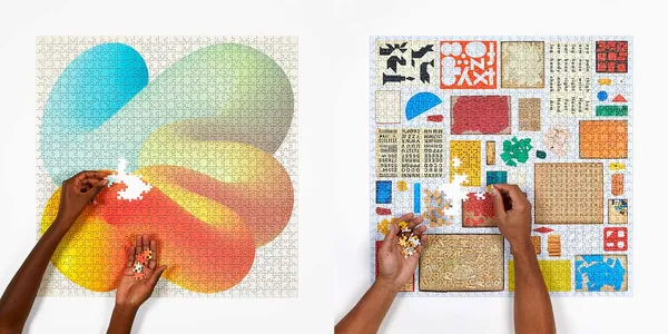 Contemporary art in a puzzle