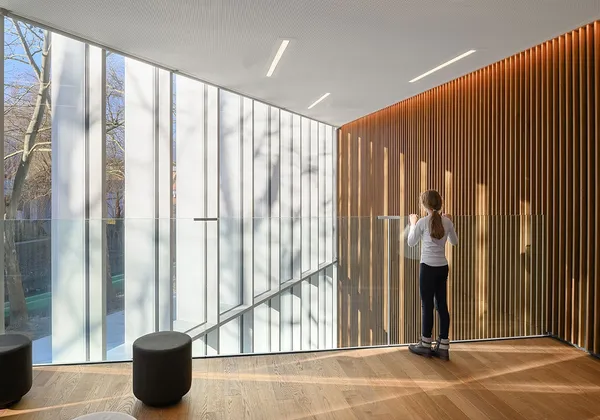 A redesigned Slovenian music school connects generations
