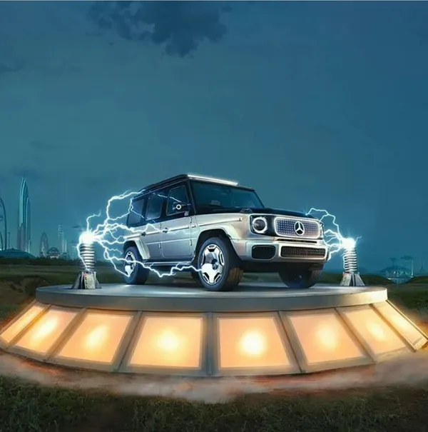 Futurisztikus elektromosterepjáró-koncepció a Mercedestől