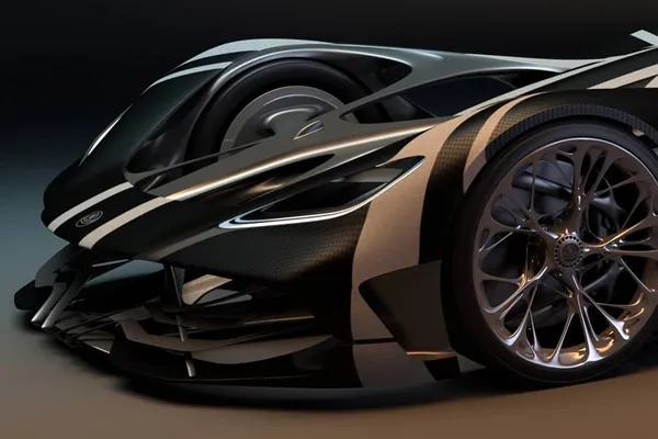 Csontváz inspirálta autódesign | Ondrej Hlavenka X Lotus