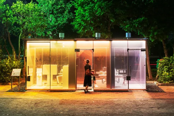 High-tech toilets and a restroom search app: design, when nature calls