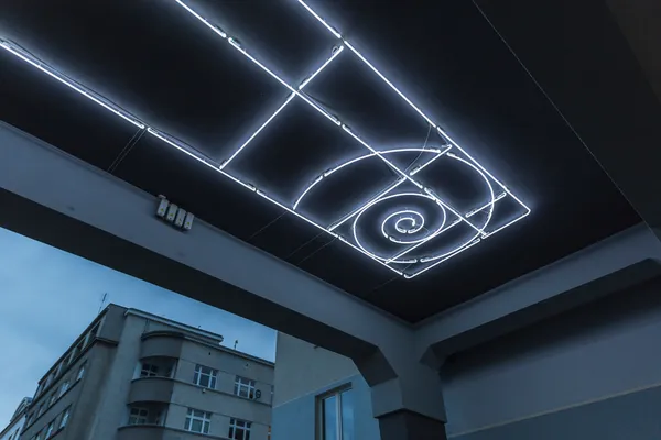 Neon installations are lighting up Gdynia’s modernist buildings | Traffic Design