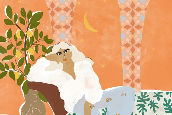 Feminine figures in Alja Horvat’s illustrations