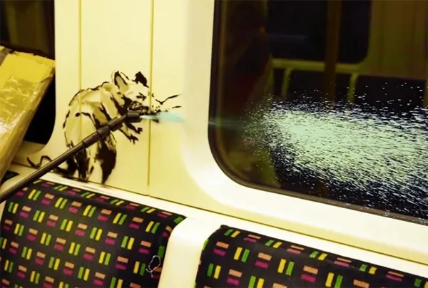 Banksy a fedélzeten