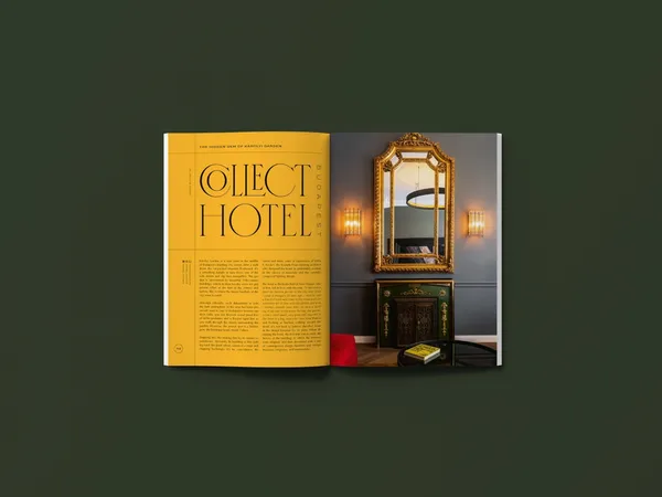 A Károlyi-kert rejtett gyöngyszeme: Hotel Collect Budapest