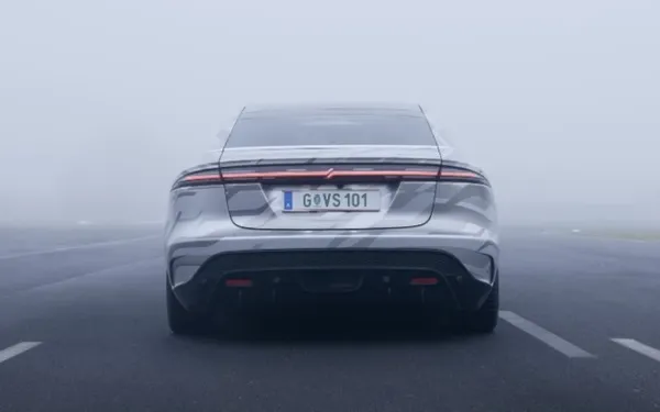 First Sony car wheeled out on public roads