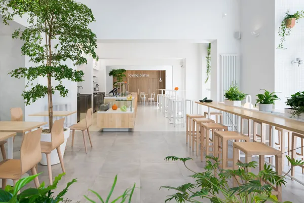 Vegán bisztró az Esté architekti gondozásában