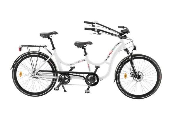 Tandem bike with a twist | Hugbike