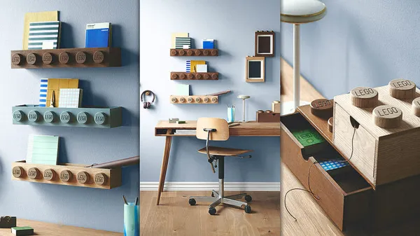 Lego fans can build the room of their dreams