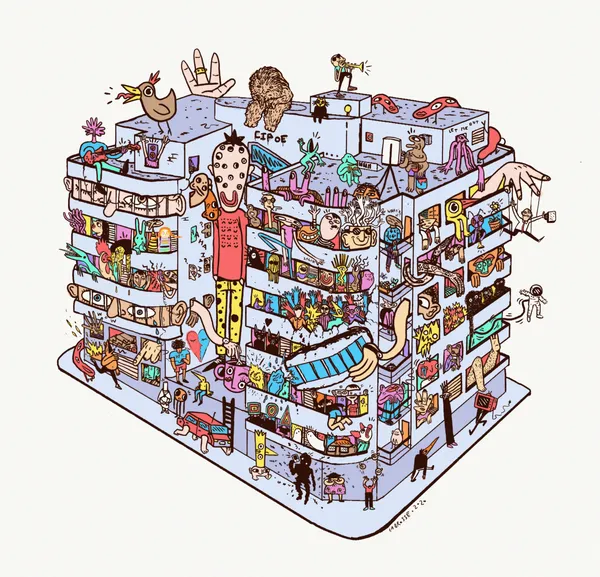 Budapest by Labrosse | “Dugattyús” house