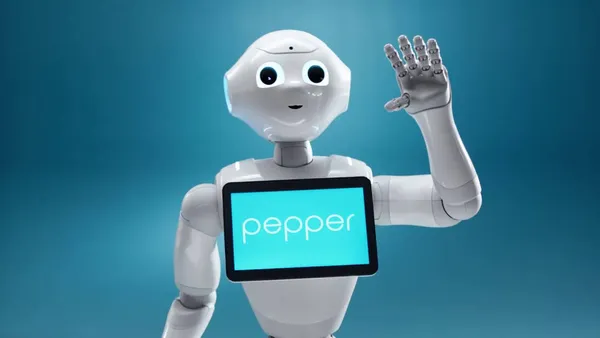 Robot inspects use of masks
