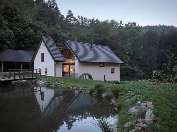 Family home from an old mill