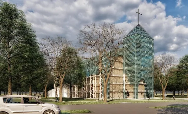 Modern architektúra a margitszigeti ferences kolostor maradványain