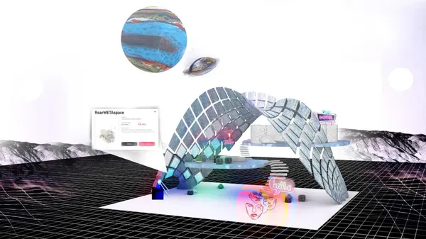 A design studio opens a showroom in the metaverse