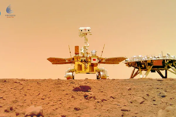 Szelfit küldött Kína marsjárója