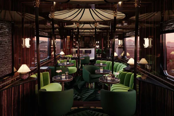 This is how the Orient Express carriages, connecting East and West, were renewed