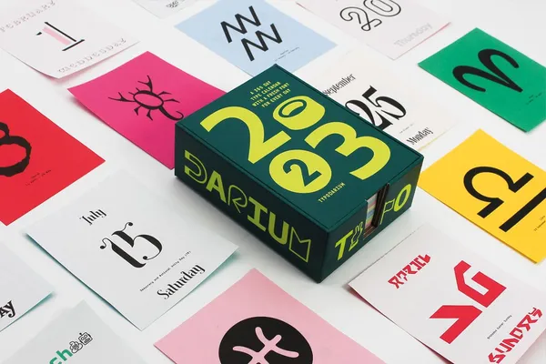 Typographic trend radar | Typodarium 2023
