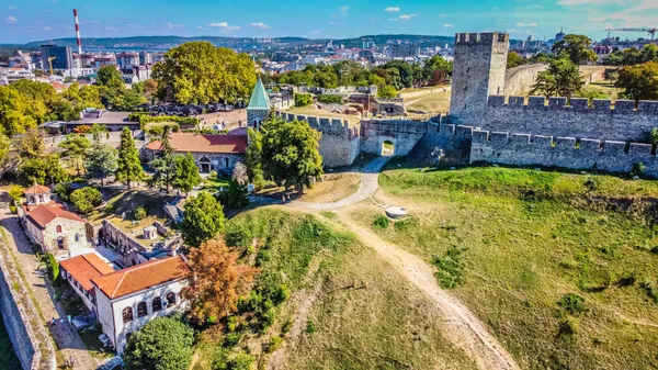 The historic city center of Belgrade is being rehabilitated