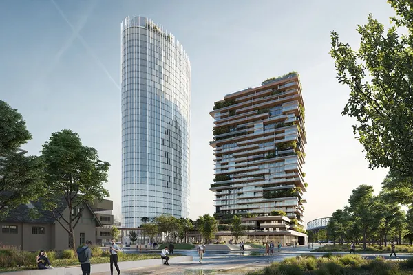 Két új toronnyal bővül a bécsi skyline