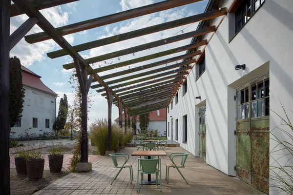 Former ceramics factory turned guesthouse and event venue